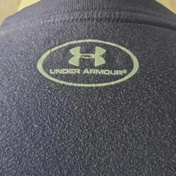 Under Armour Men's Navy Bucknell Shirt - Picture 6 of 7